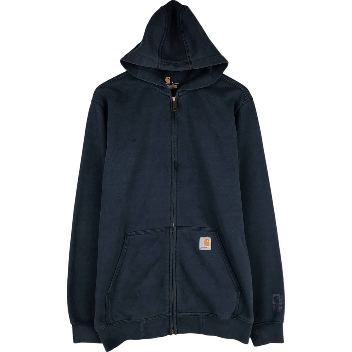 古着 カーハート Carhartt ORIGINAL FIT スウェットフルジップパーカー メンズM相当/eaa617469