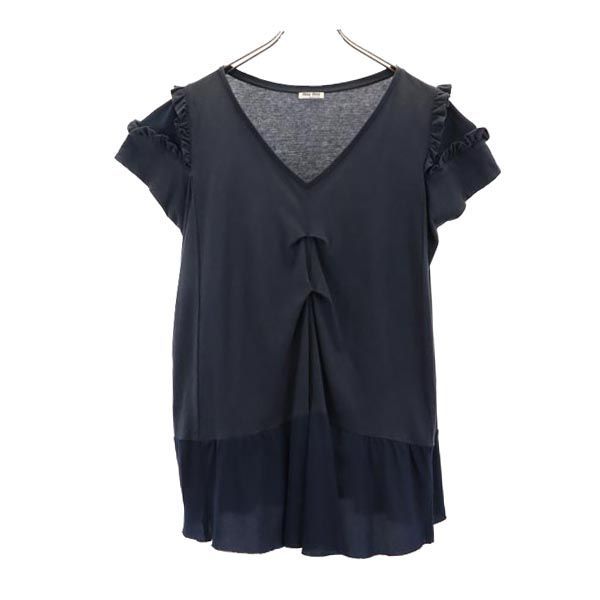 MIUMIU 半袖 フリル チュニック