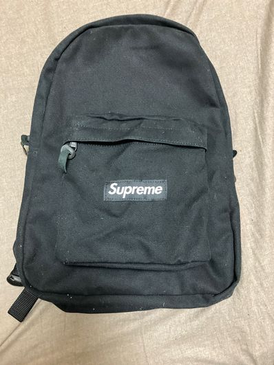 Supreme Canvas Backpack "Black"