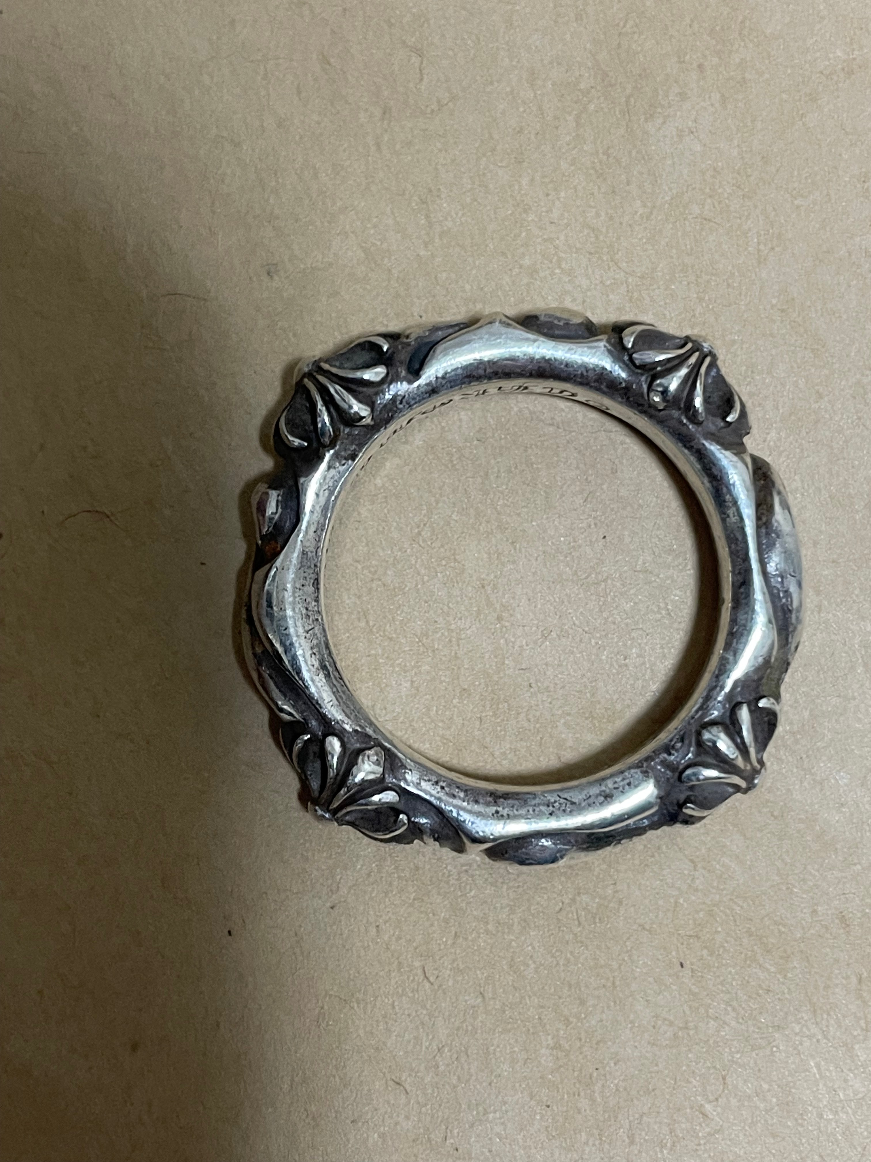Chrome Hearts SBT Band Ring "Silver"