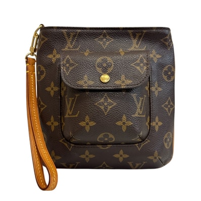 ルイヴィトン LOUIS VUITTON ポーチ モノグラム パルティシオン 小物入れ M51901 ブラウン