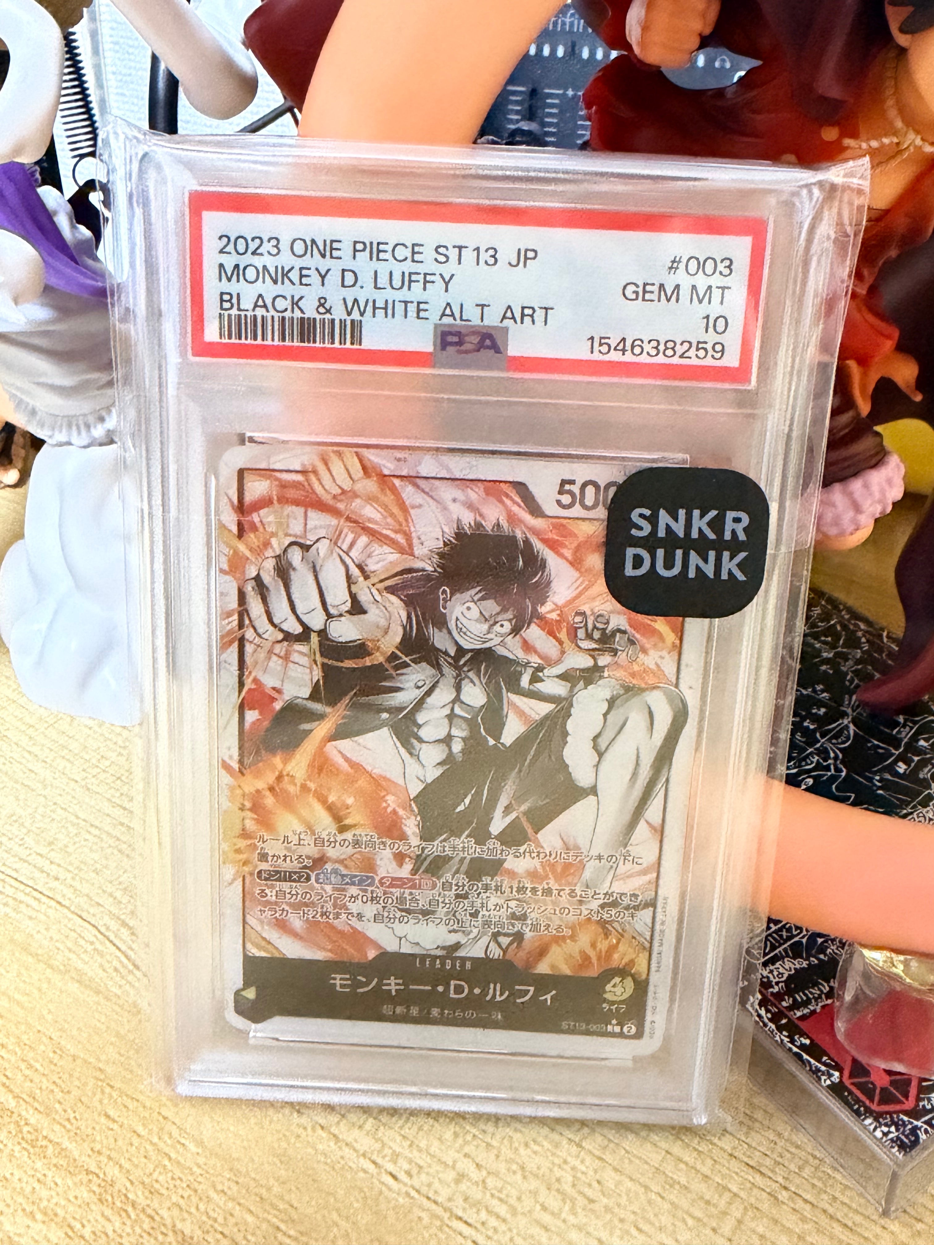 PSA10】ルフィ太郎 SR-SPC [ST18-005](ブースターパック「神速の拳