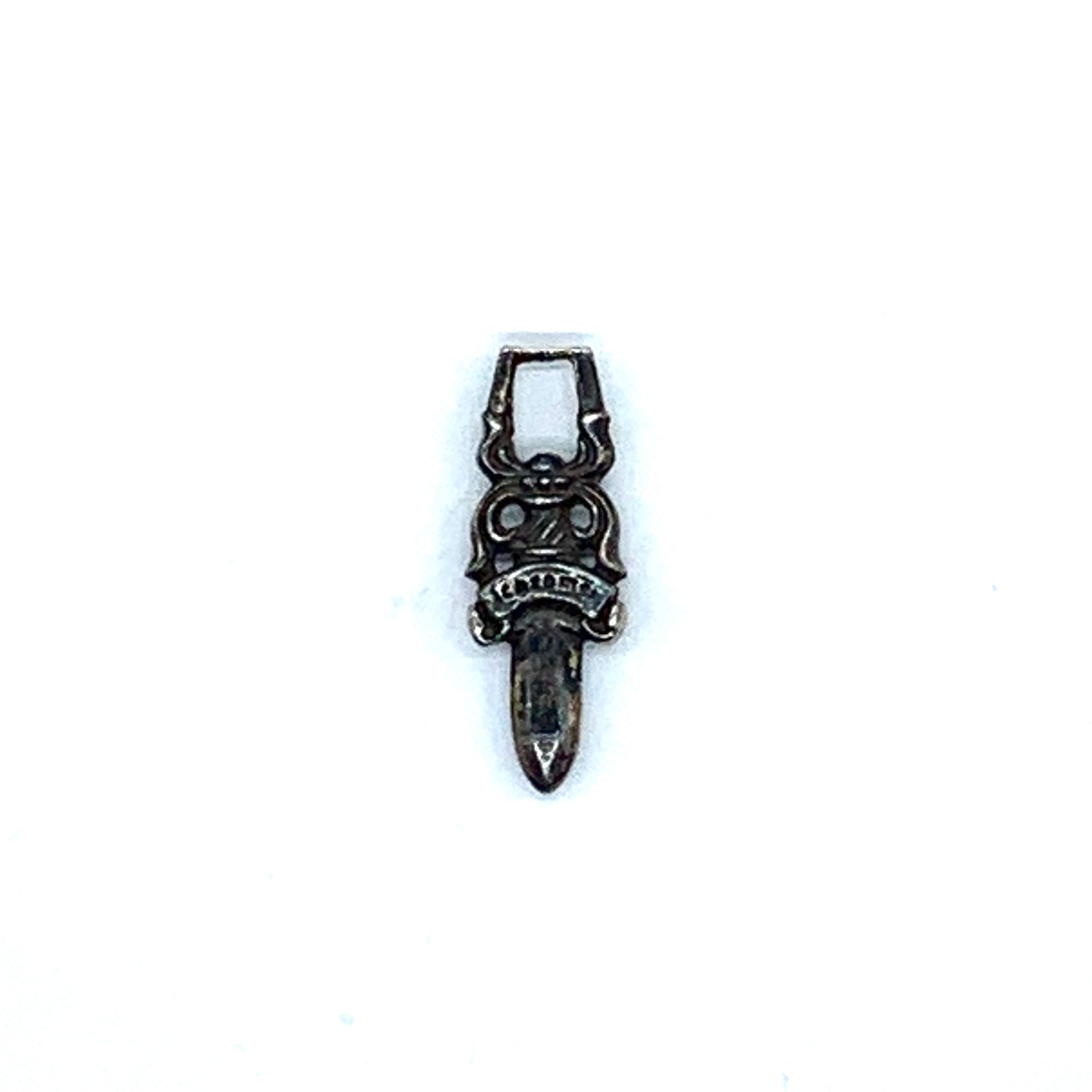 Chrome Hearts #5 Dagger Charm Zip 1 "Silver"