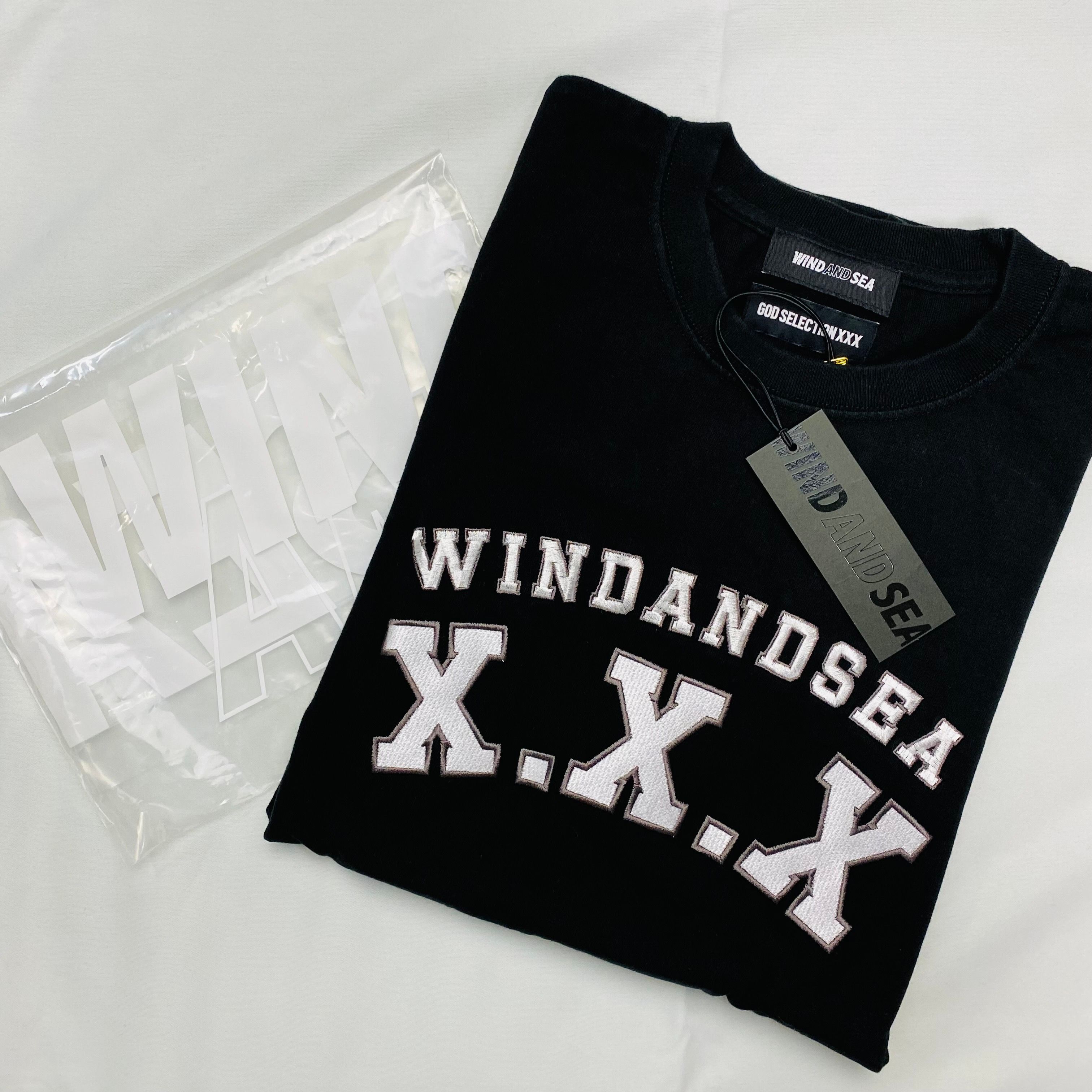 WIND AND SEA GOD SELECTION XXX (X.X.X) S/S TEE "Black"