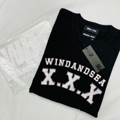 WIND AND SEA GOD SELECTION XXX (X.X.X) S/S TEE "Black"