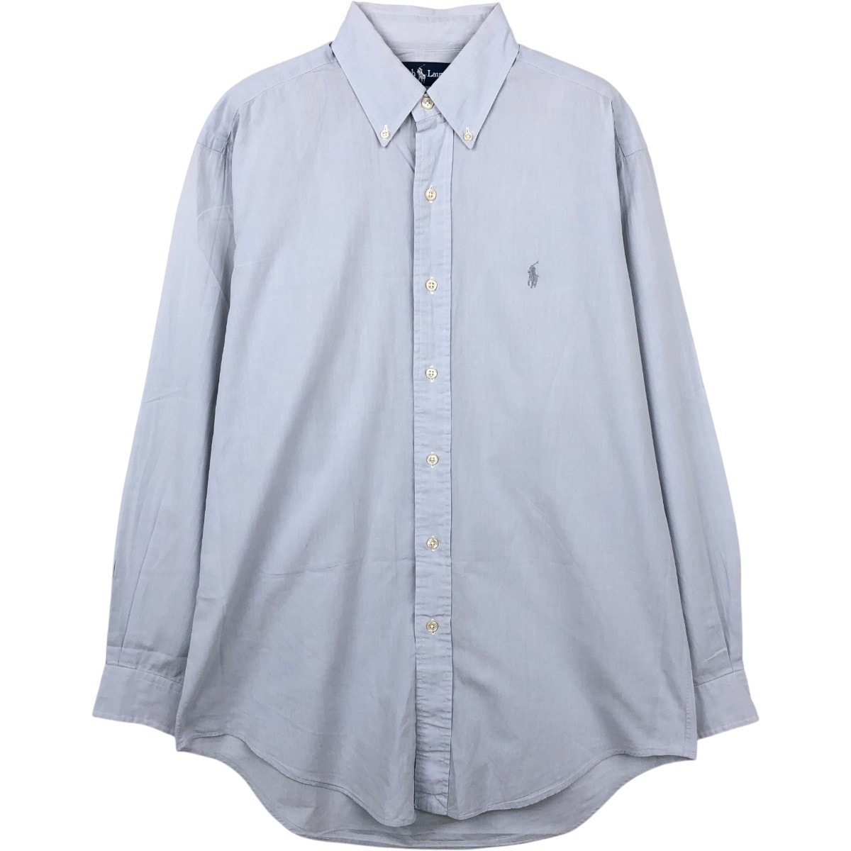 古着 ラルフローレン Ralph Lauren YARMOUTH 長袖 ボタンダウンシャツ メンズM相当/eaa666436