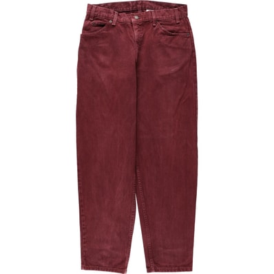 古着 90年代 リーバイス Levi's 550 LOOSE FIT TAPERED LEG オレンジタブ テーパードデニムパンツ USA製 メンズw34相当 ヴィンテージ/eaa673553