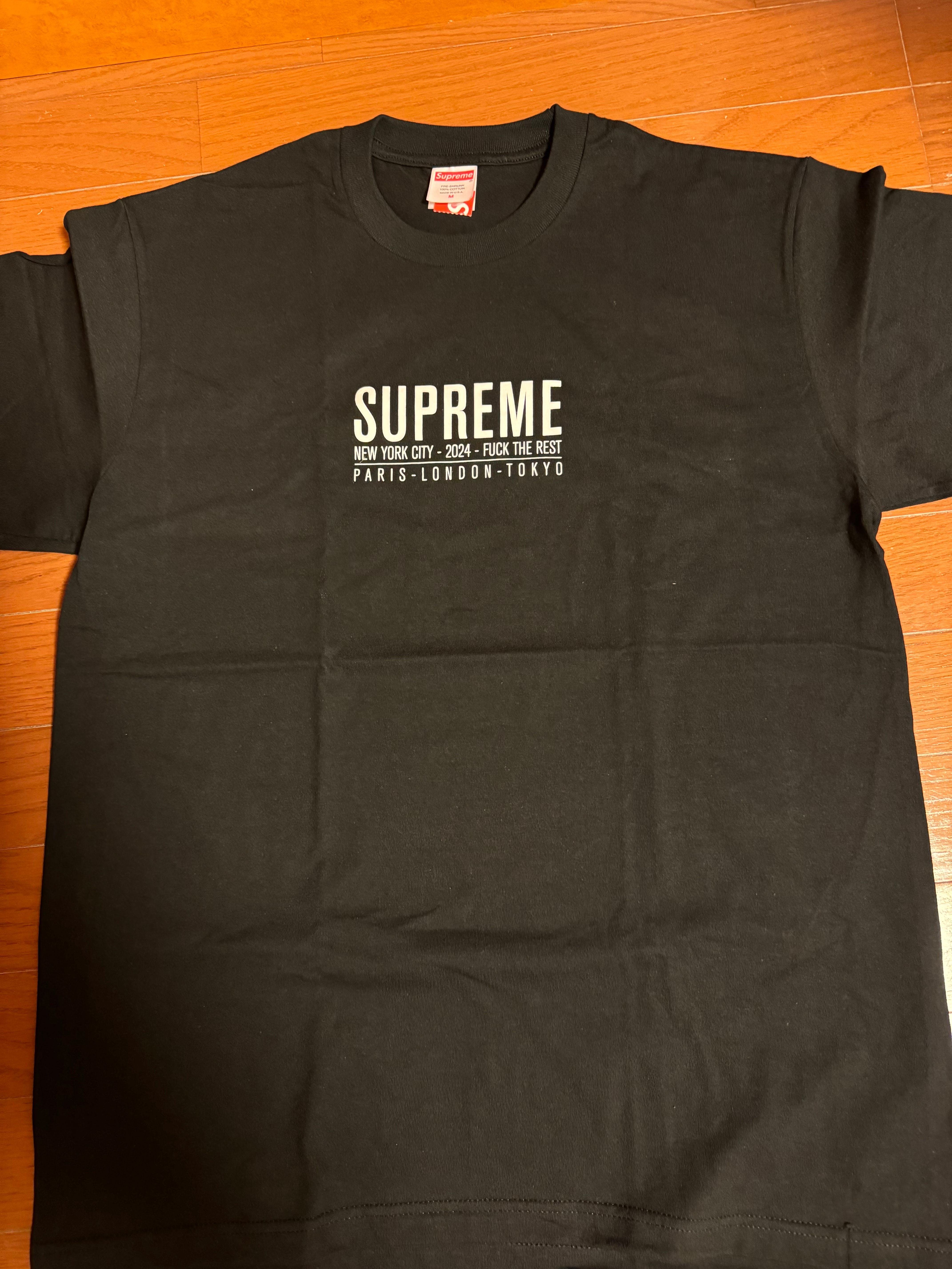 Supreme Paris Tee "Black"