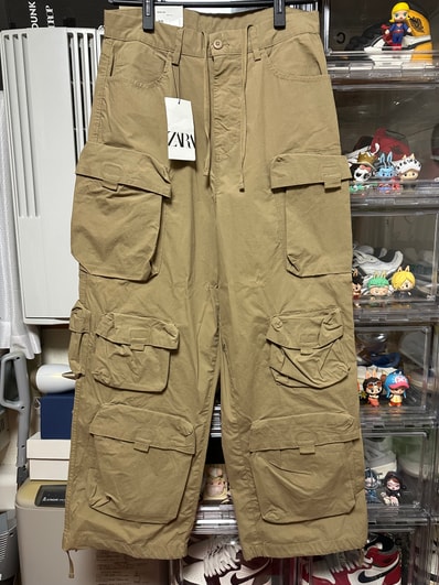 Zara multi pocket cargo pants