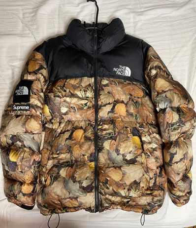 Supreme x The North Face Leaves Nuptse Jacket "Leaves"
