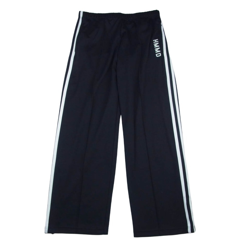HUMAN MADE ヒューマンメイド HM31PT010 TRACK PANTS サイドライン 裾ジップ トラックパンツ ブラック系 XL【中古】