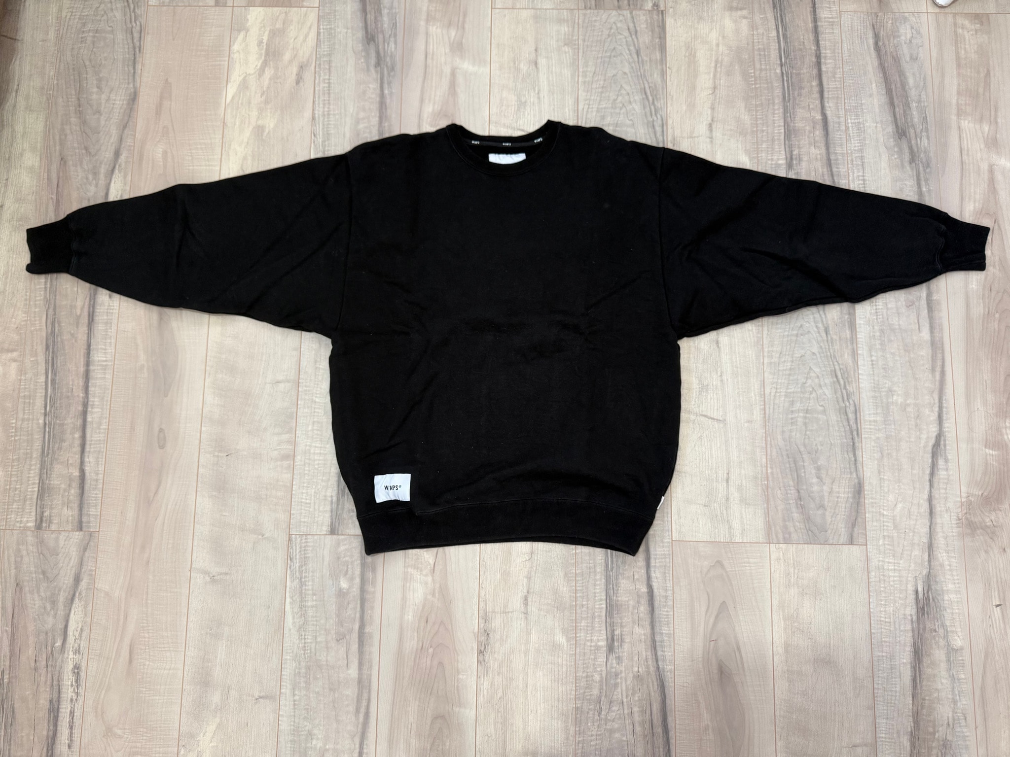 WTAPS Sign 02 / Sweater / Cotton "Black"