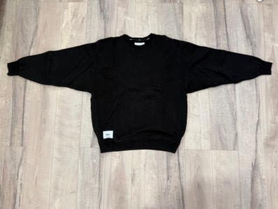 WTAPS Sign 02 / Sweater / Cotton "Black"