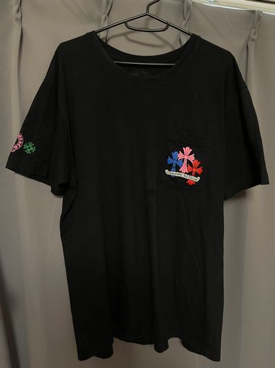 Chrome Hearts Multi Color Cross Cemetery T-Shirt "Black"