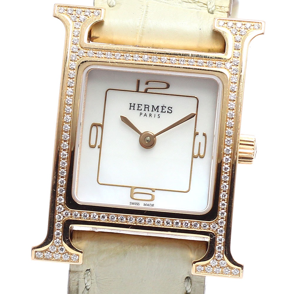エルメス Hウォッチ HH1.273c レディース 【中古】