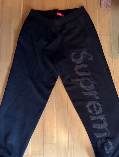 Supreme Satin Applique Sweatpant Supreme Satin Applique Sweatpant