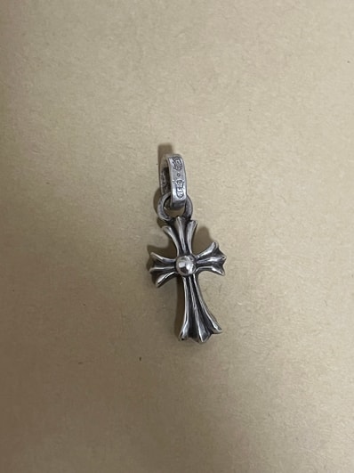 Chrome Hearts Cross Baby Fat Charm "Silver"