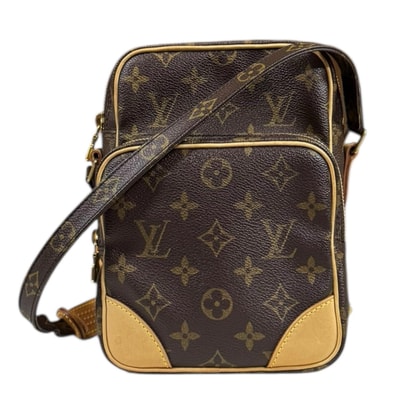 ルイヴィトン アマゾン モノグラム ショルダーバッグ モノグラムキャンバス M45236 ブラウン ユニセックス LOUIS VUITTON 中古