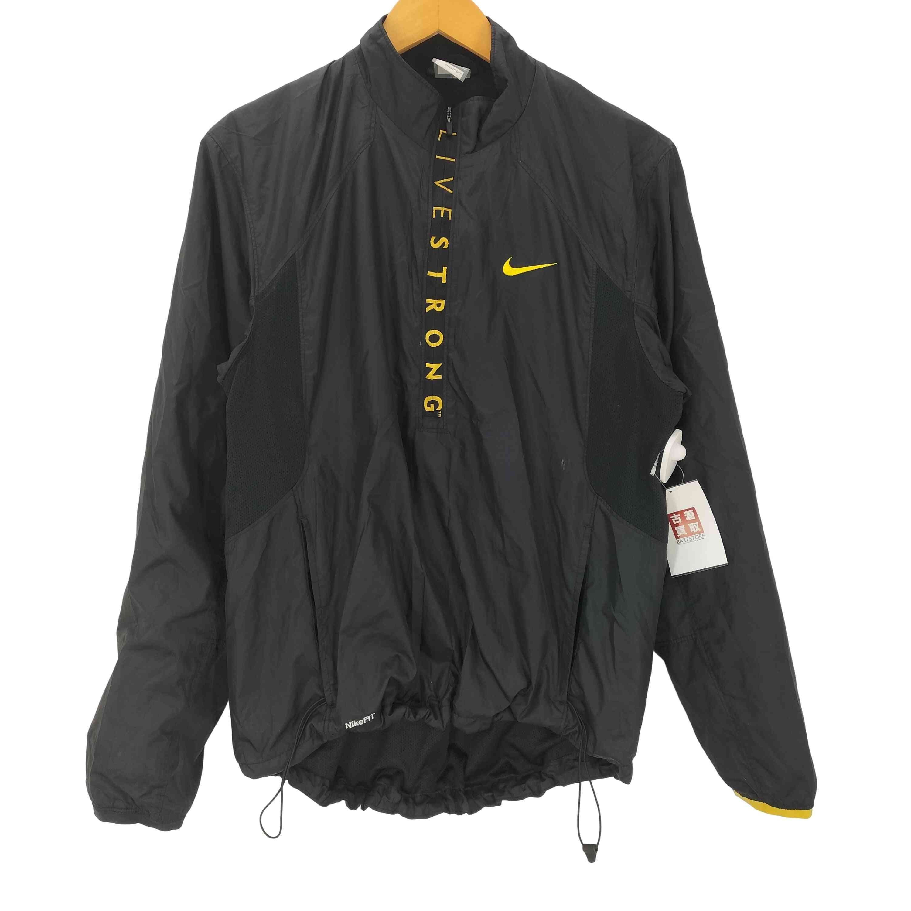 00s old LIVESTRONG NIKE FIT ハーフジップ ジャケット【1143624754191】