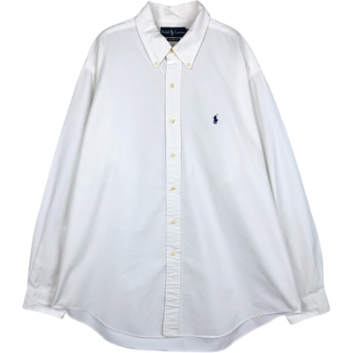 古着 ラルフローレン Ralph Lauren CLASSIC FIT クラシックフィット 長袖 ボタンダウンシャツ メンズXL相当/eaa628868
