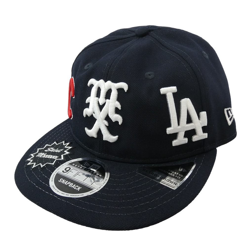 SAINT MICHAEL セントマイケル キャップ MLB Tokyo2025 キャップ ブラック系【極上美品】【中古】
