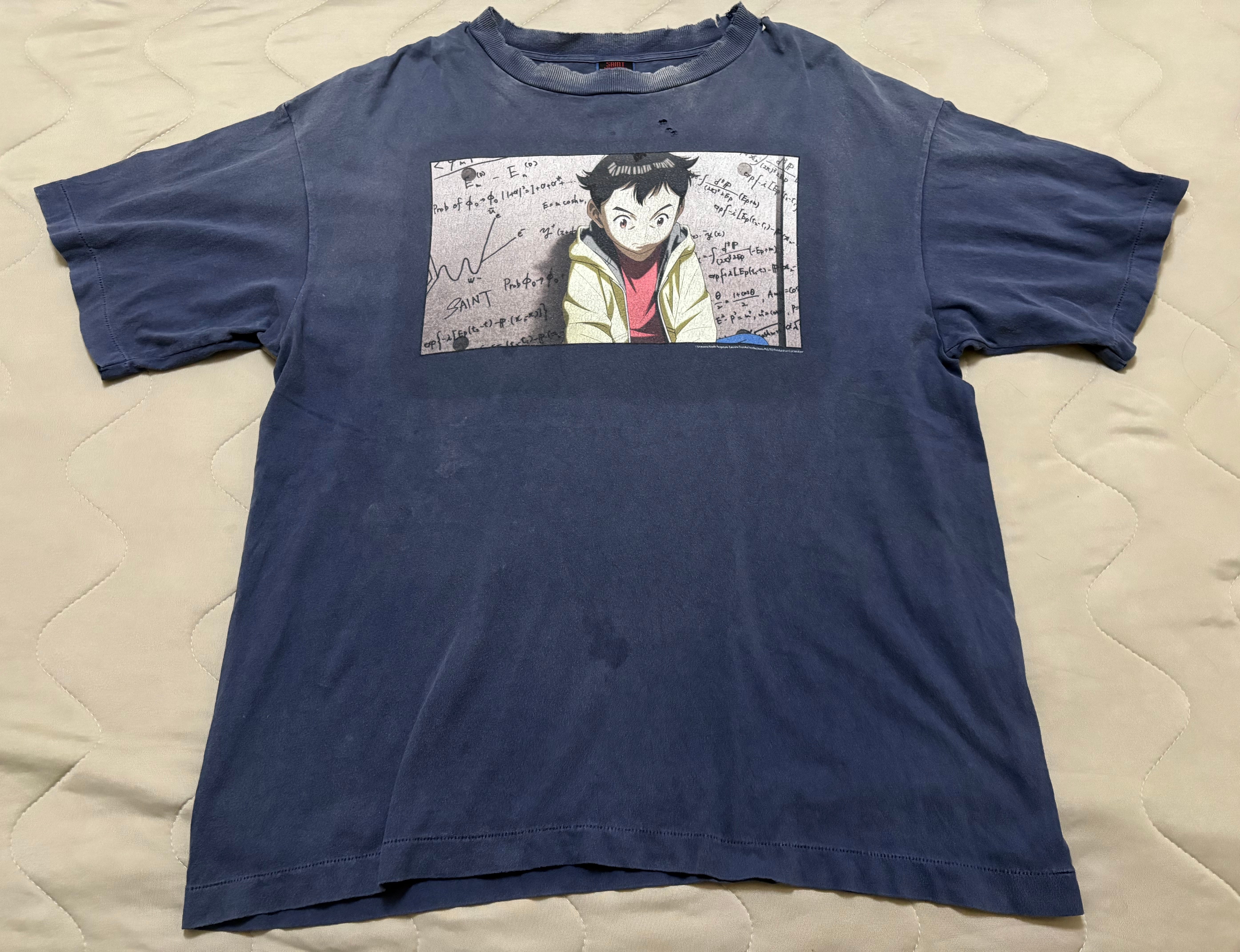 SAINT Mxxxxxx x PLUTO PT_SS Tee "Navy"