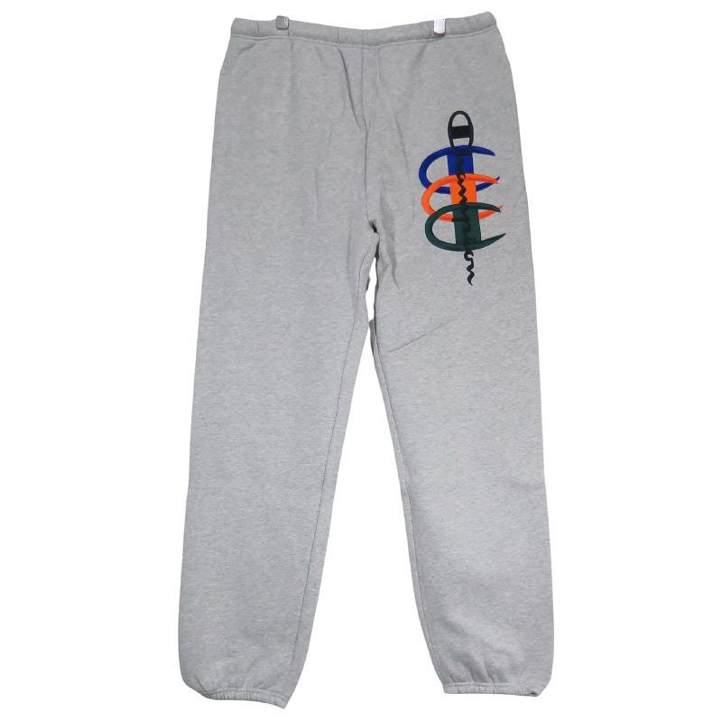 Supreme x Champion Stacked C Sweatpant "Ash Grey"