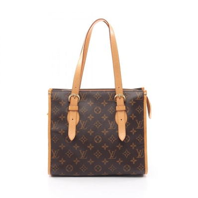 ルイ・ヴィトン LOUIS VUITTON ポパンクール オ モノグラム トートバッグ バッグ PVCコーティングキャンバス レザー モノグラム レディース ブラウン系 M40007 【中古】