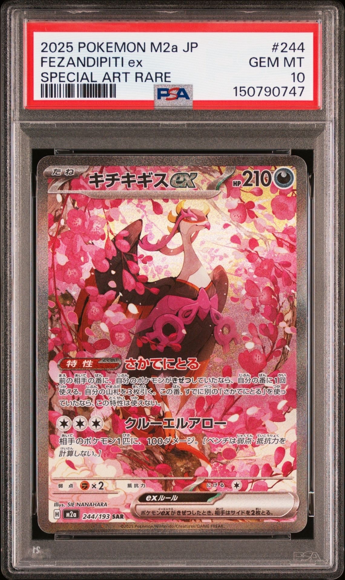 PSA10】サンダー R :1ED [BW3 025/052](拡張パック「ヘイルブリザード