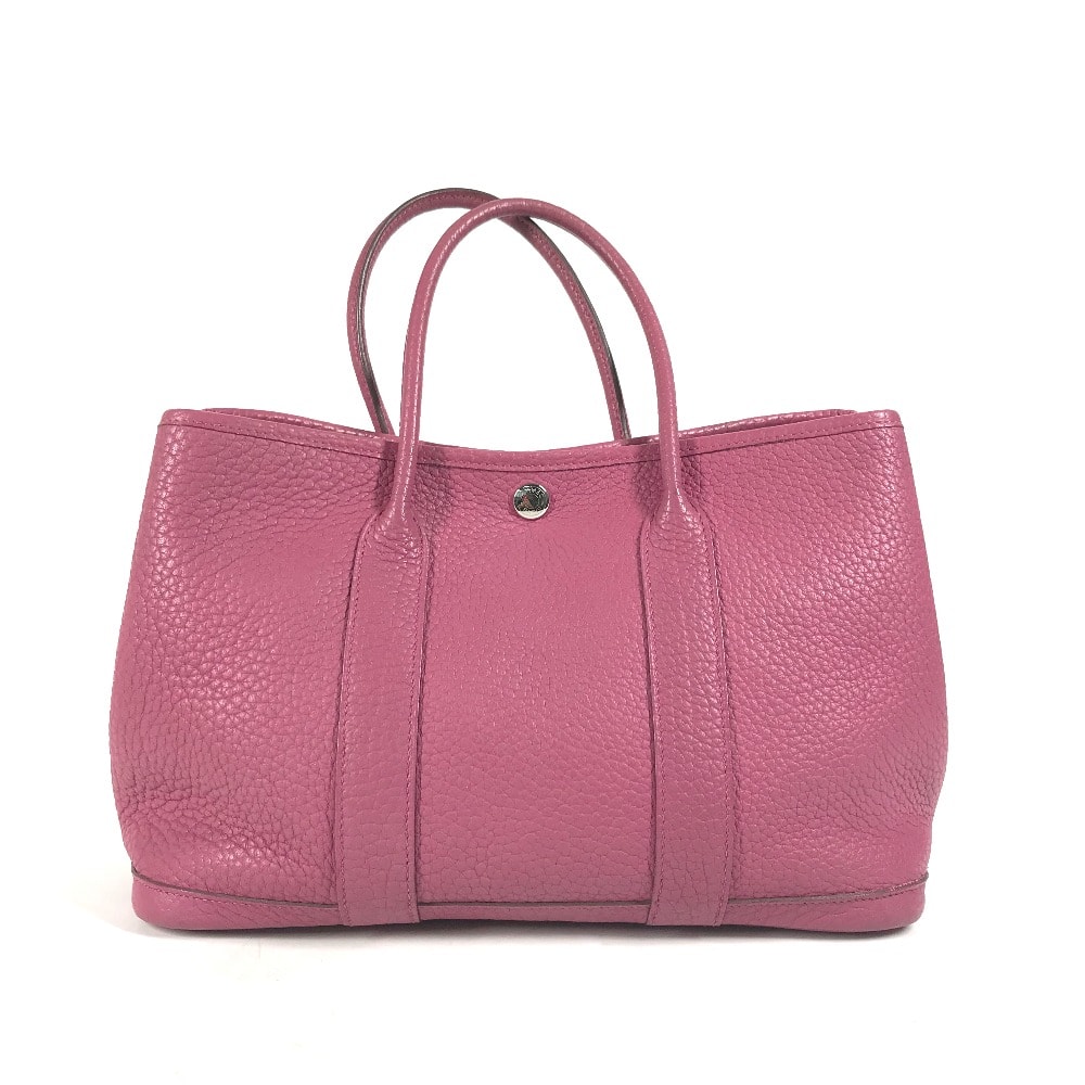 エルメス HERMES ガーデンパーティTPM ガーデンパーティ TPM カバン カバン ハンドバッグ トートバッグ ネゴンダ P□刻 トスカ パープル系