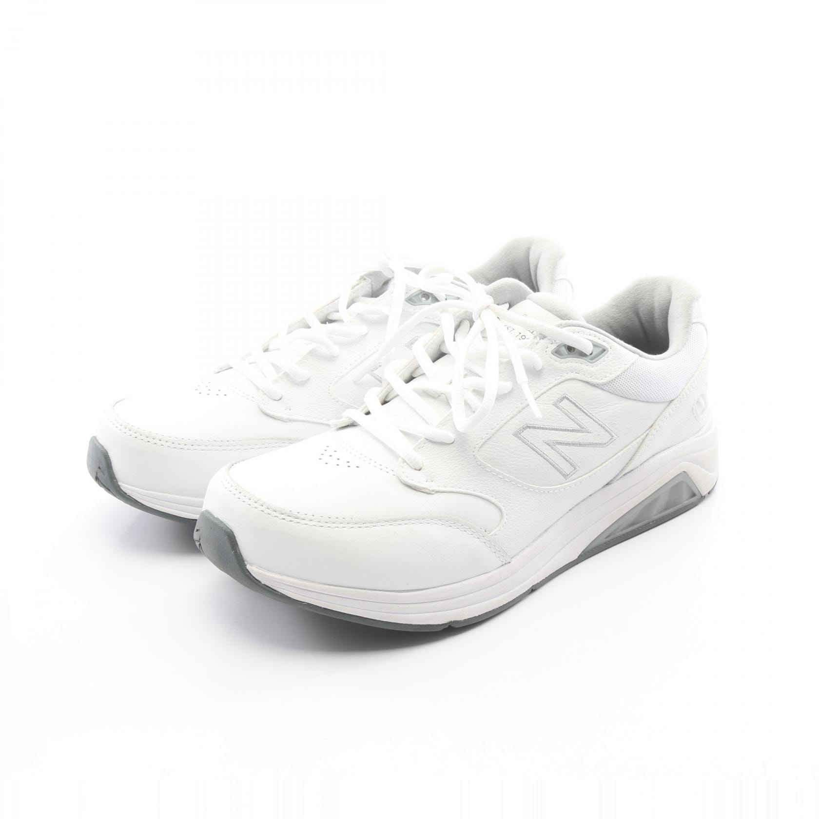 ニューバランス NEW BALANCE 928v3 スニーカー 靴 レザー ファブリック レディース ホワイト系 【中古】