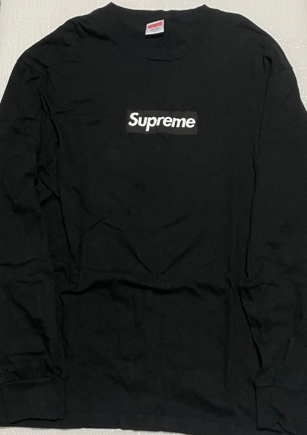Supreme Box Logo L/S Tee "Black"