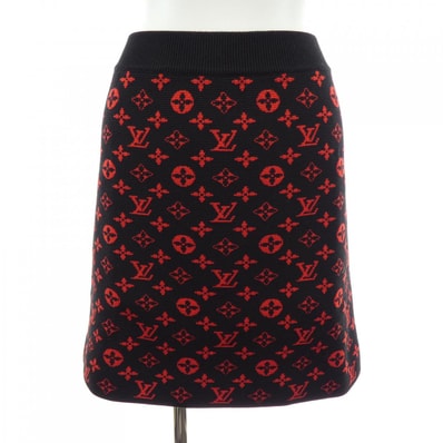 ルイヴィトン LOUIS VUITTON モノグラムウールニットAライン FJKZ03XZS スカート