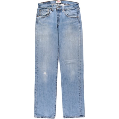 古着 リーバイス Levi's 501 STRAIGHT LEG BUTTON-FLY ストレートデニムパンツ メンズw31相当/eaa651171