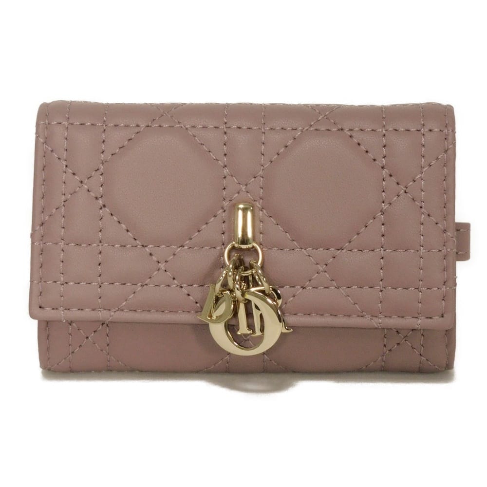 DIOR CARO バイフォールドウォレット財布カナージュ ディオール ディオール カロ バイフォールド ウォレット カナージュ