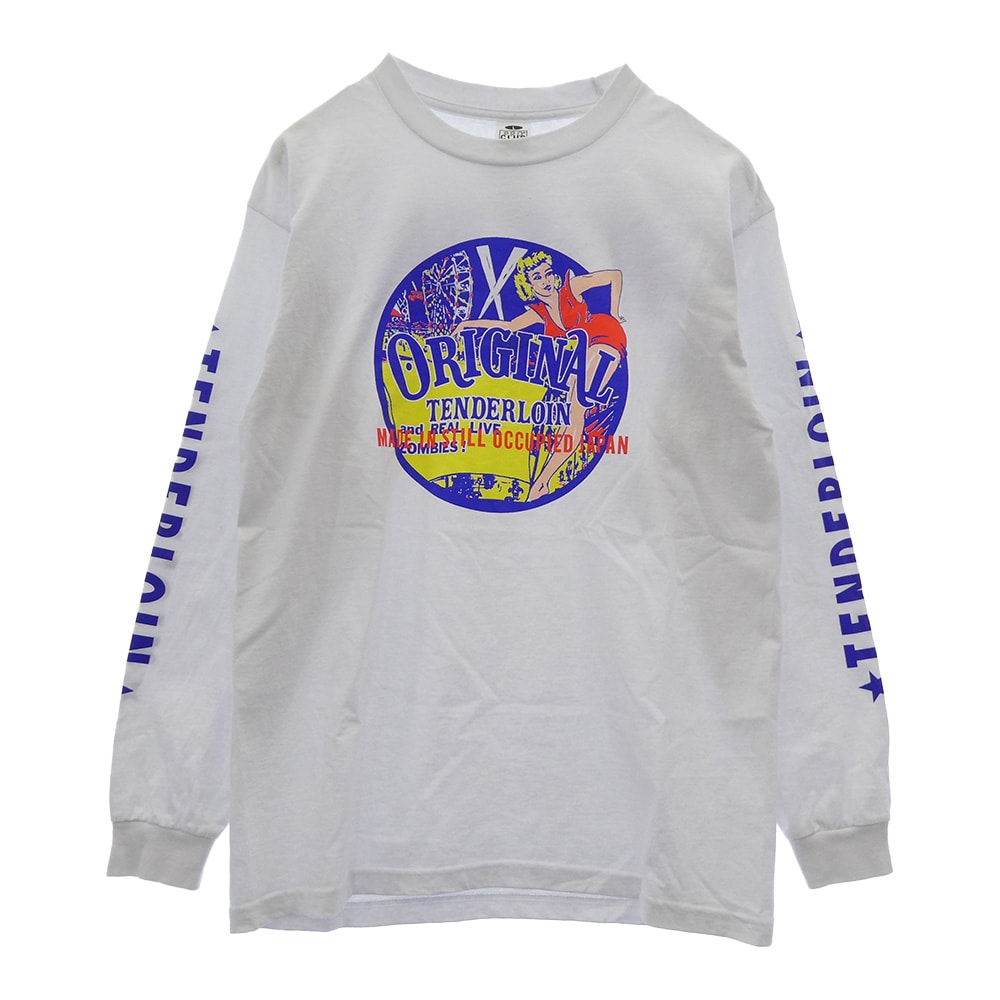 D (傷や汚れあり)】TENDERLOIN テンダーロイン Tシャツ T-RAYON NFL 3
