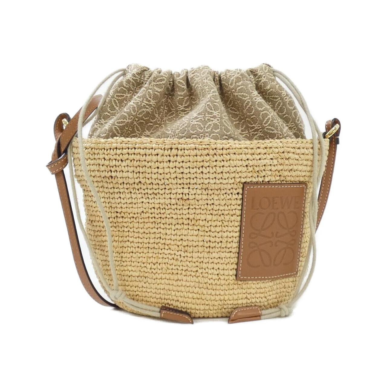 極美品 LOEWE ロエベ ハラコ レオパード トートバッグ ハンドバッグ 