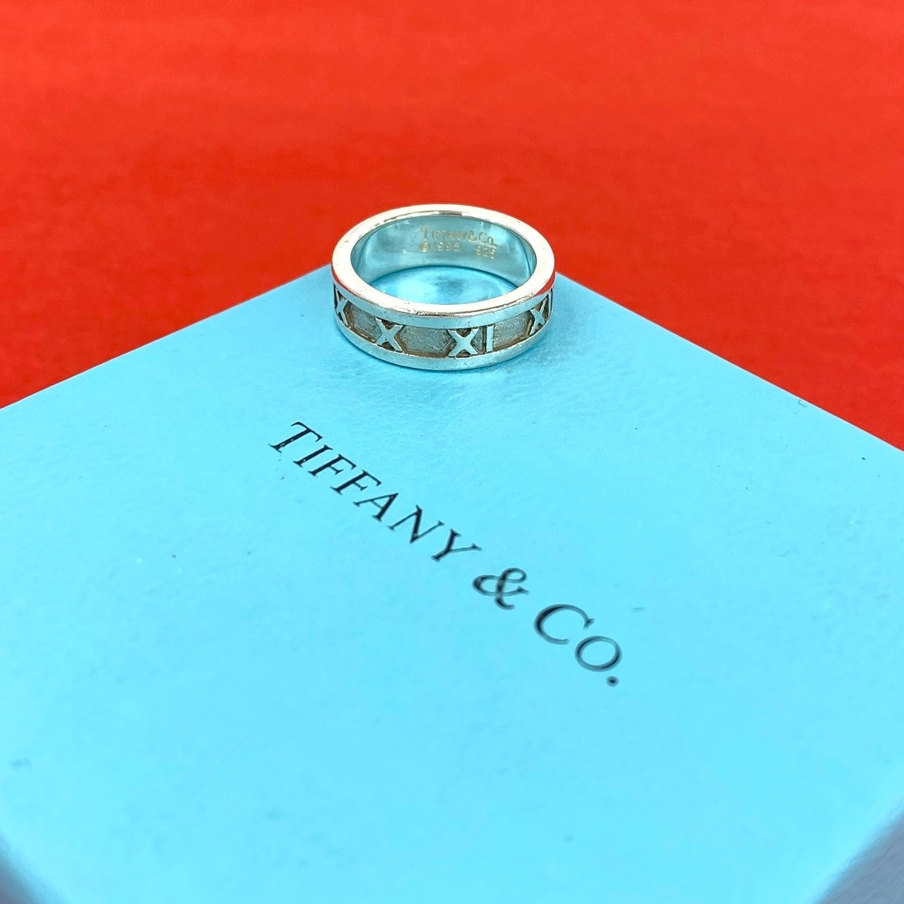 TIFFANY&Co. ティファニー アトラス リング シルバー925 リング・指輪 12号 シルバー
 49548