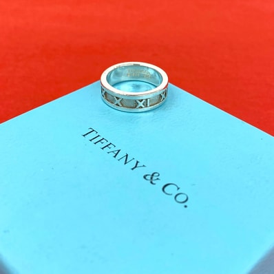 TIFFANY&Co. ティファニー アトラス リング シルバー925 リング・指輪 12号 シルバー
49548