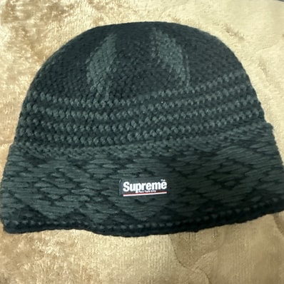 Supreme Diamond Beanie "Black"
