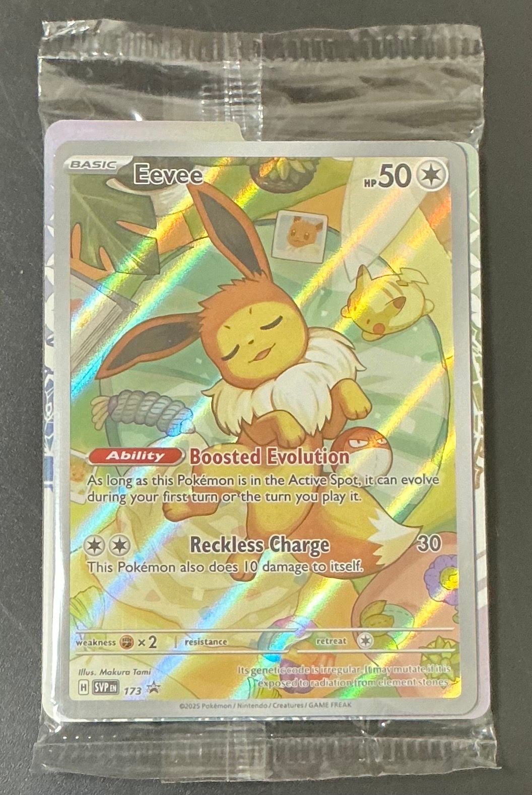 イーブイ P [SVP EN 173]【英語版】(スカーレット&バイオレット「プリズマティックエボリューションズ エリートトレーナボックス」)