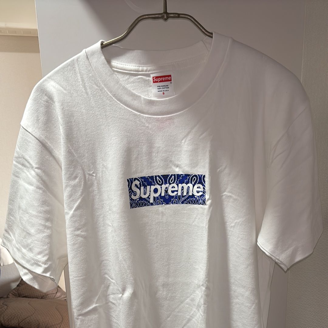 Supreme Bandana Box Logo Tee "White"