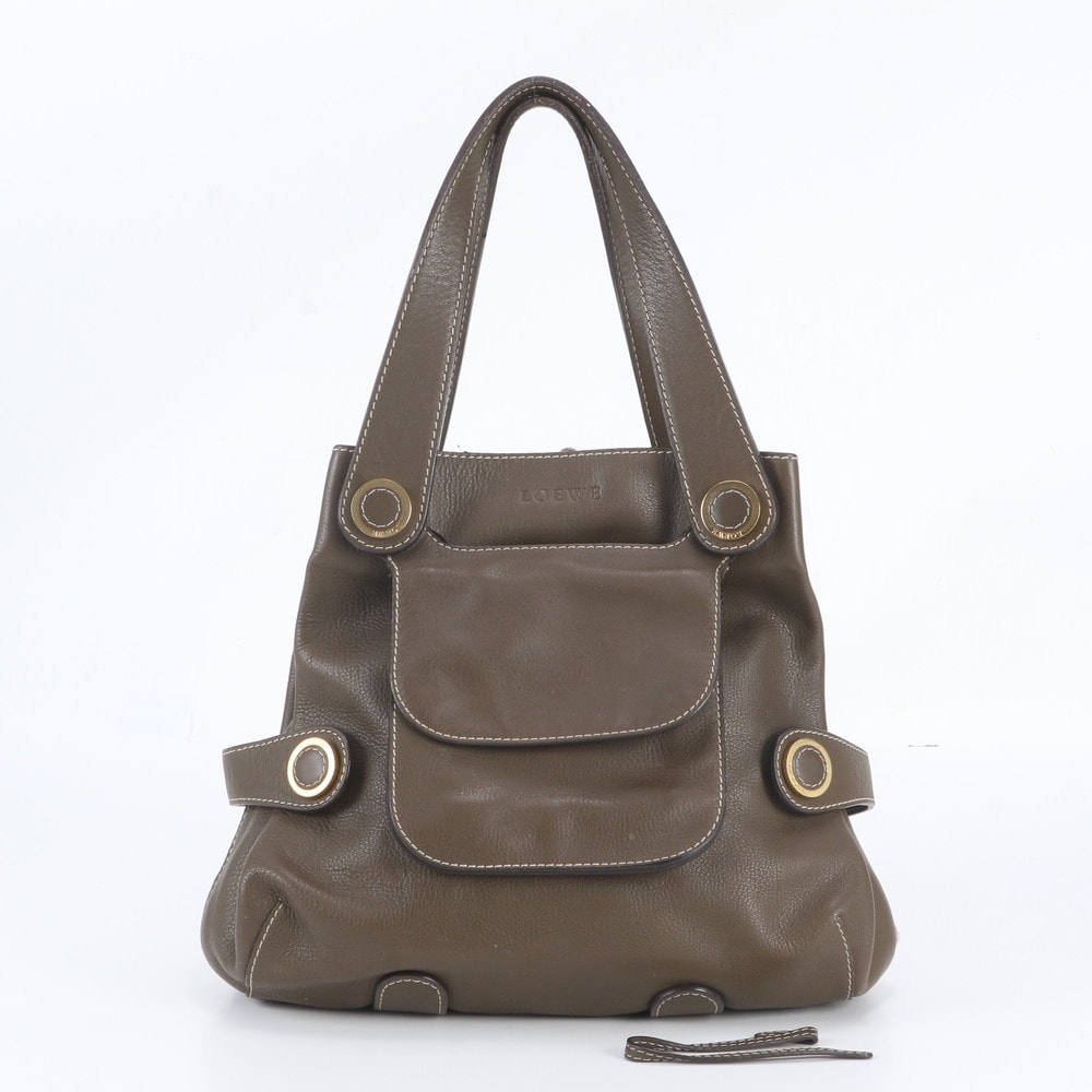 ■美品 ロエベ トート バッグ レザー