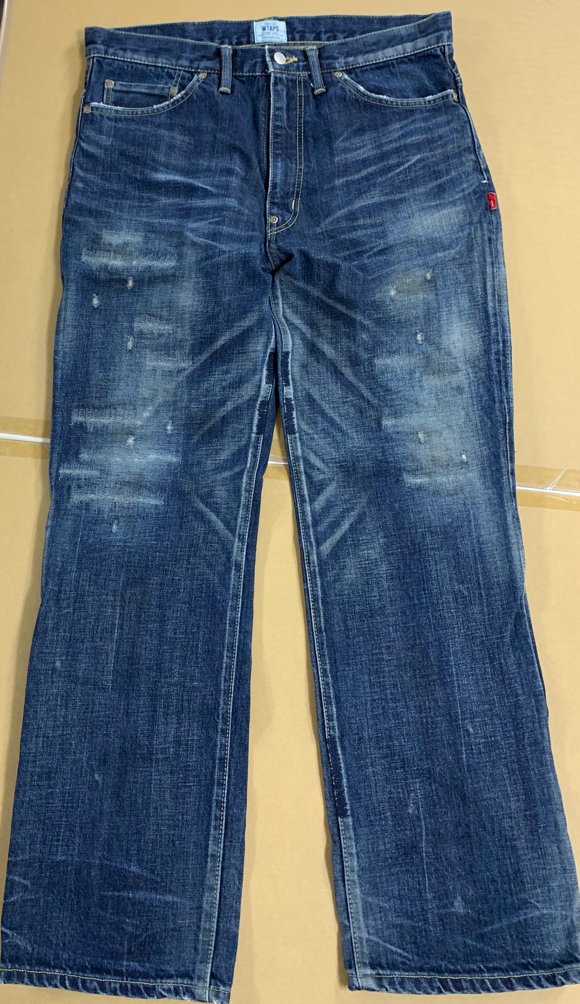 wtaps ダメージジーンズ デニム