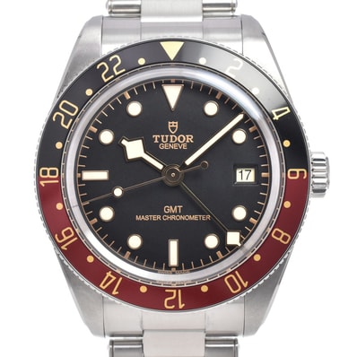 チューダー TUDOR M7939G1A0NRU-0001 ブラックベイ 58 GMT デイト ブラック 自動巻き メンズ 美品 箱・保証書付き 腕時計 I#150441