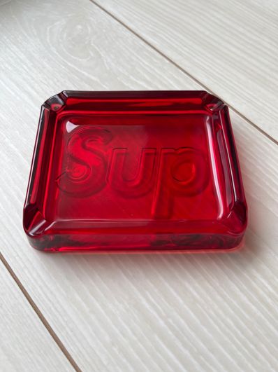 Supreme Debossed Glass Ashtray Supreme Debossed Glass Ashtray