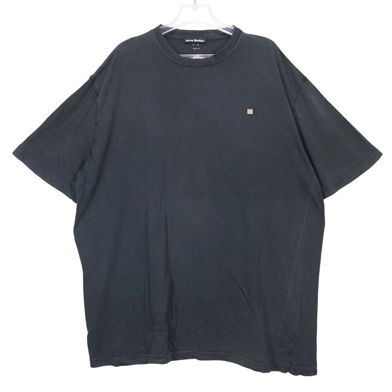 Acne Studios アクネストゥディオズ OVERSIZE T-SHIRT FA-UX-TSHI000079 CLO0105- オーバーサイズ Tシャツ ブラック ショートスリーブ 半袖 サイズL/XL