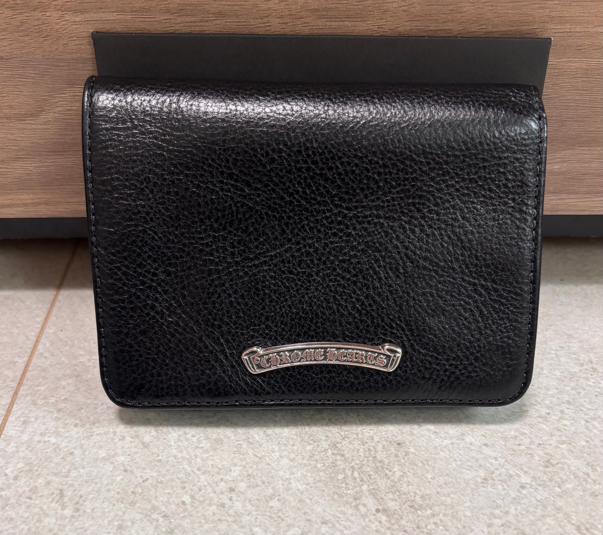 Chrome Hearts Joey Bi-Fold Wallet "Black"