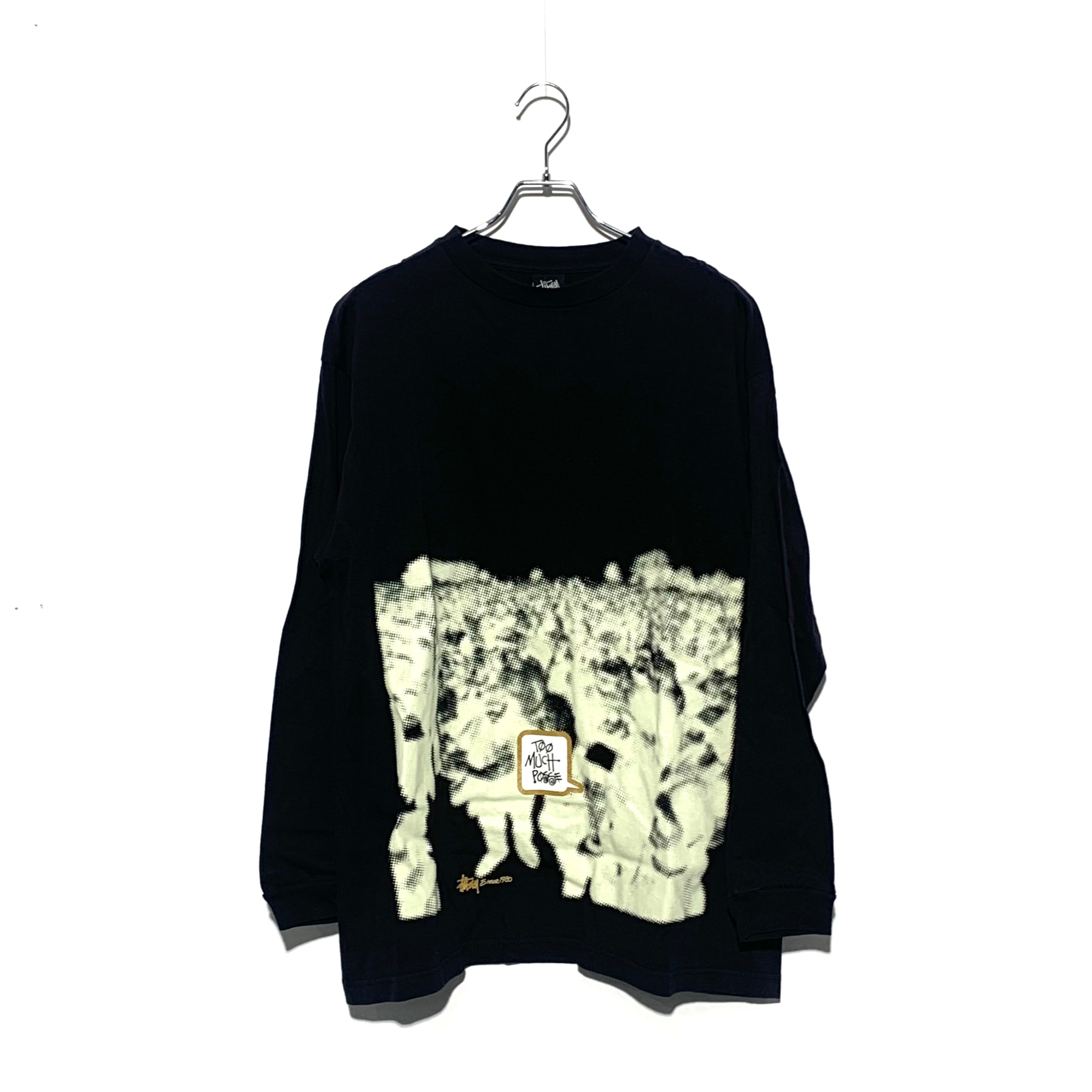 Stussy Too Much Posse LS Tee Black
