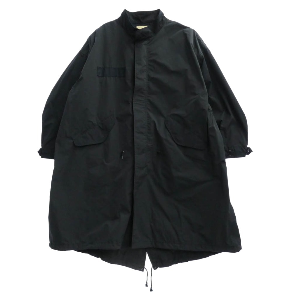 BEAMS BOY ビームスボーイ モッズコート 13-19-0094-120 ソロテックス M-65 フィッシュテールパーカー モッズコート ブラック系 1【美品】【中古】